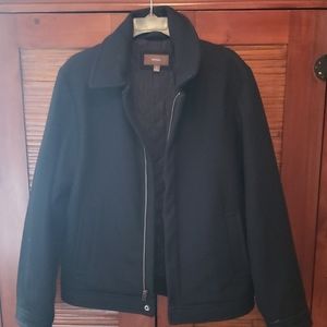 Merona men's wool blend coat